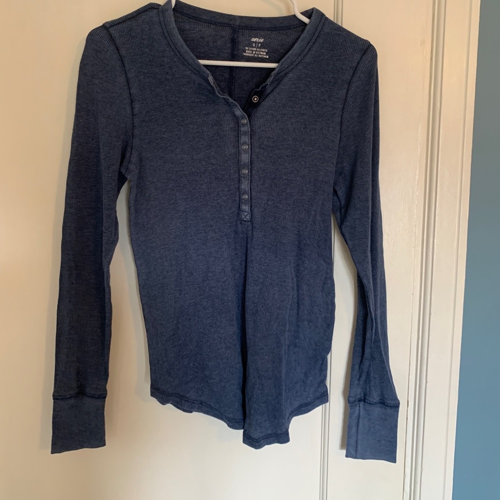 Aerie Henley Long Sleeve